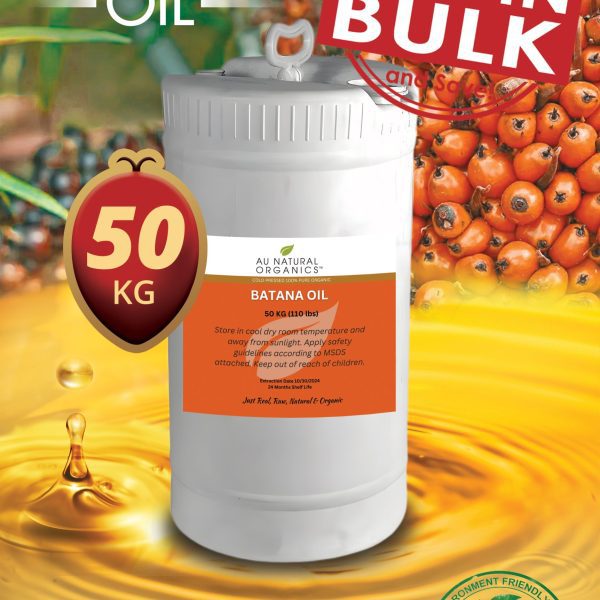 Wholesale Organic Batana Oil – 50 KG Bulk Hair & Skin Care Ingredient