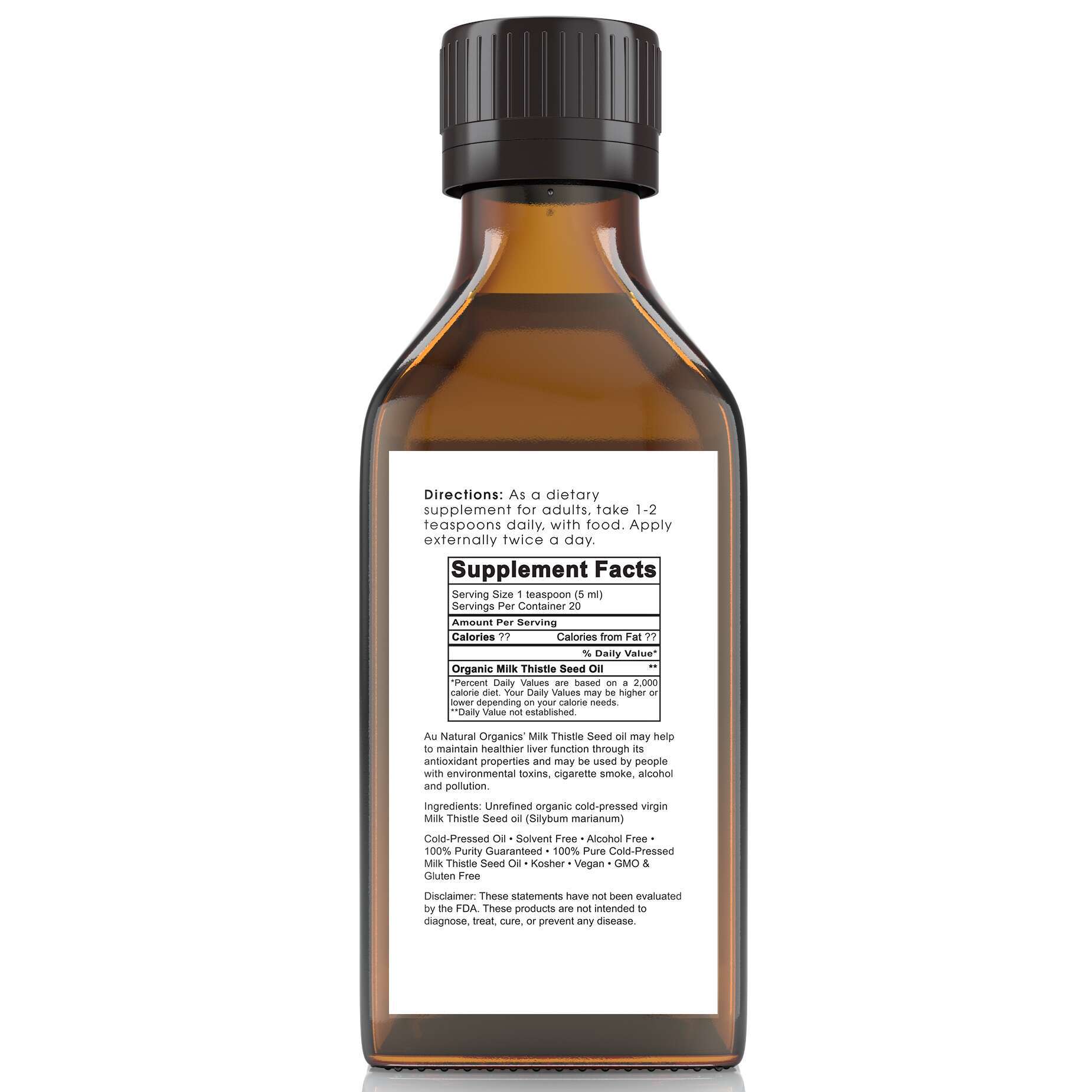 Exclusive Milk Thistle Seed Oil: Best Liver Support Exclusive Milk Thistle Seed Oil: Best Liver Support