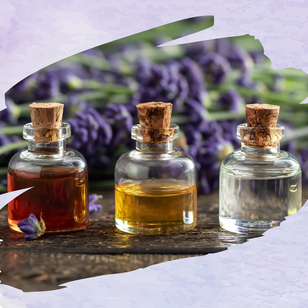 Lavender Essential Oils Instagram Post
